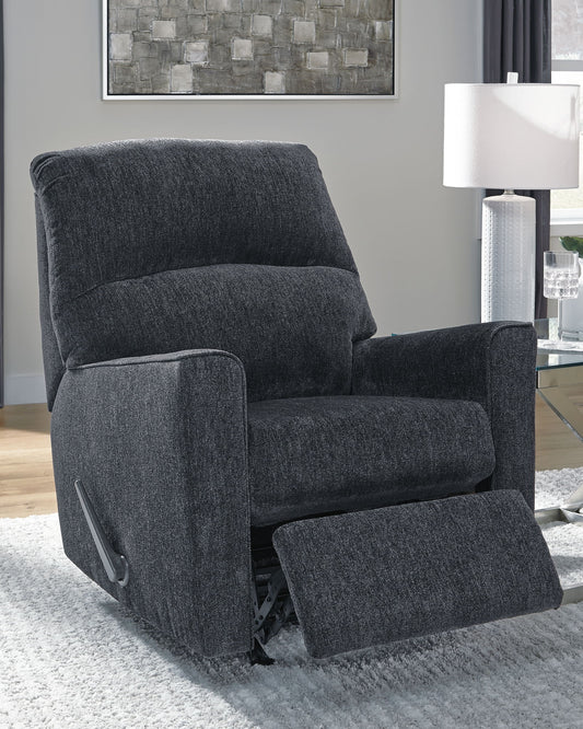 Altari - Rocker Recliner - Fabric - Slate