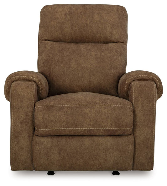 Edenwold - Rocker Recliner - Faux Leather - Brindle
