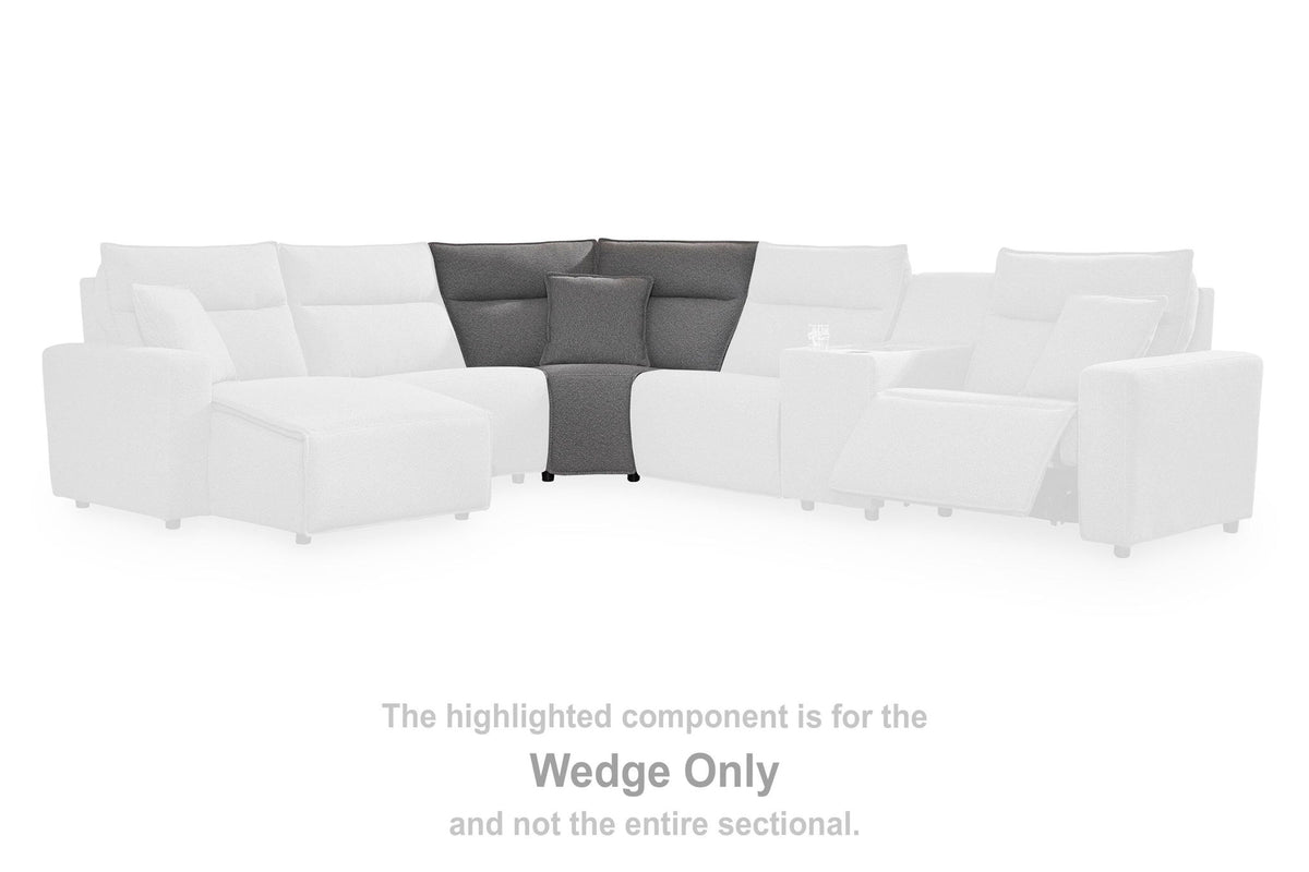 Modmax II - Wedge - Salt And Pepper - Next-Gen Nuvella