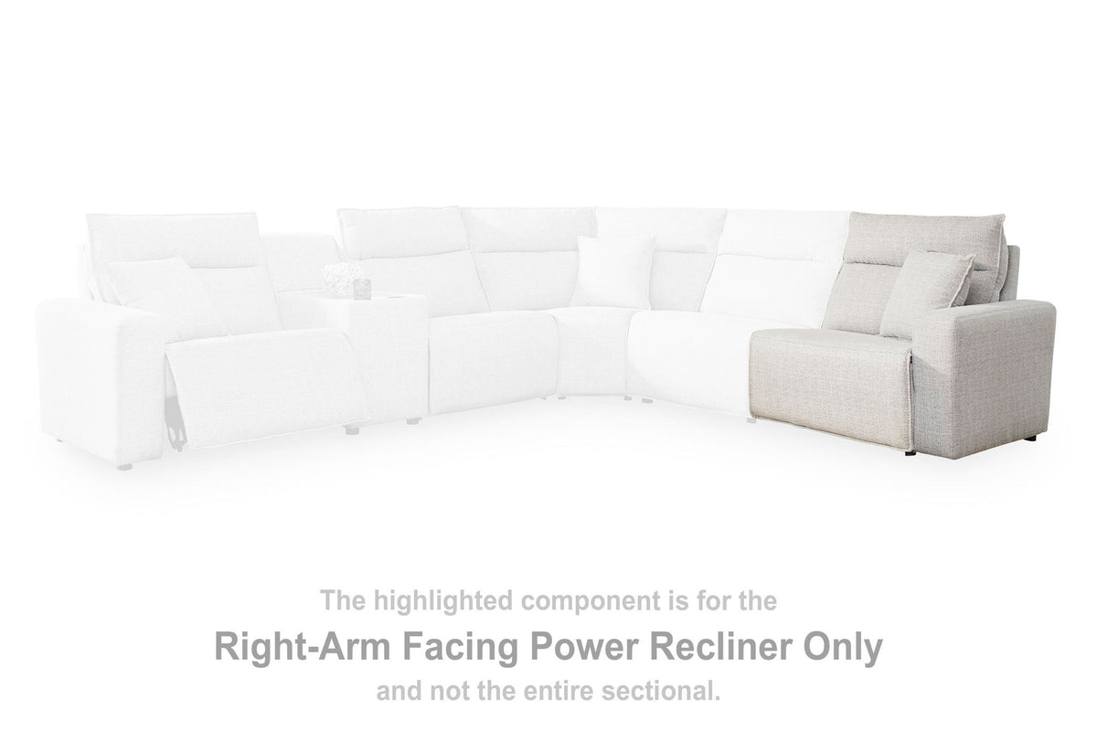 Modmax II - RAF Zero Wall Power Recliner - Stone - Next-Gen Nuvella