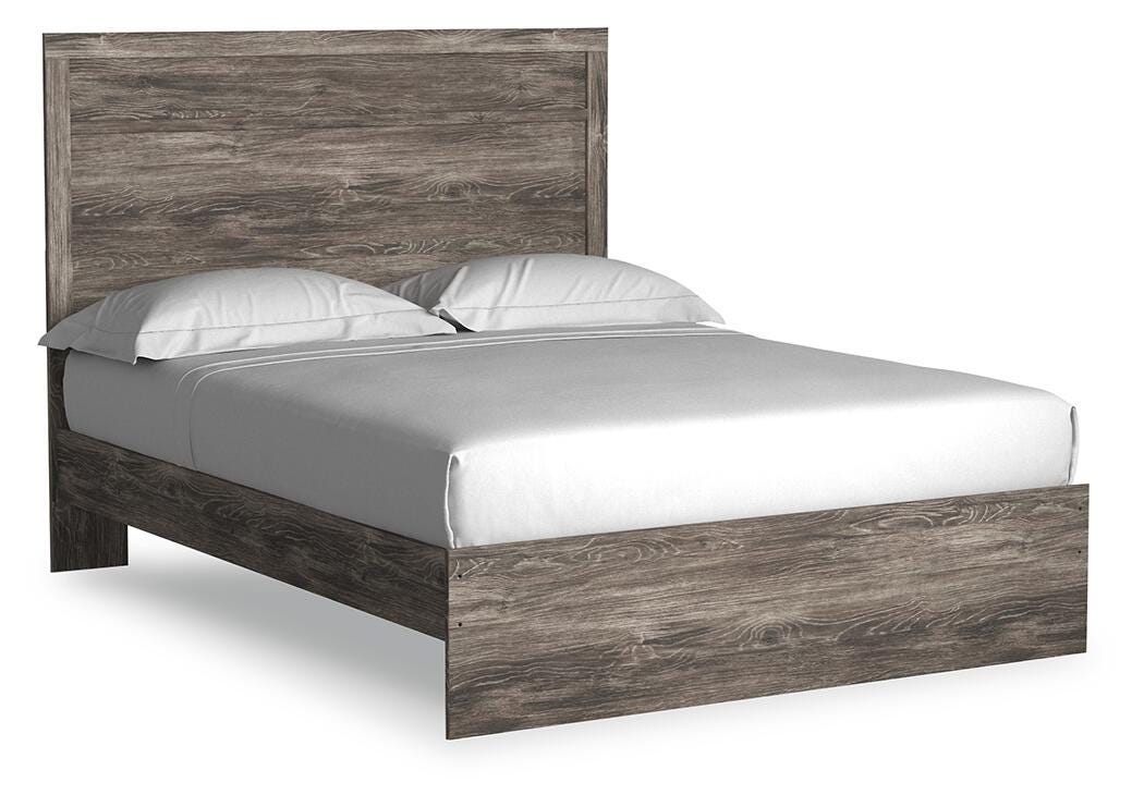 Ralinksi - Queen Panel Bed - Gray - Wood