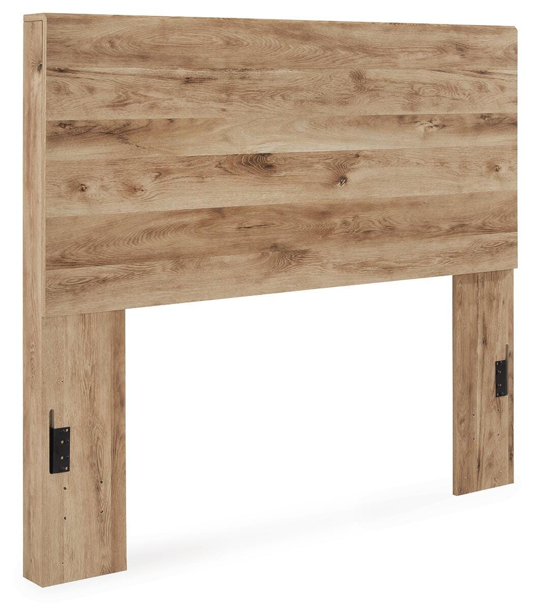 Hyanna - Full Panel Headboard - Tan Brown - Wood