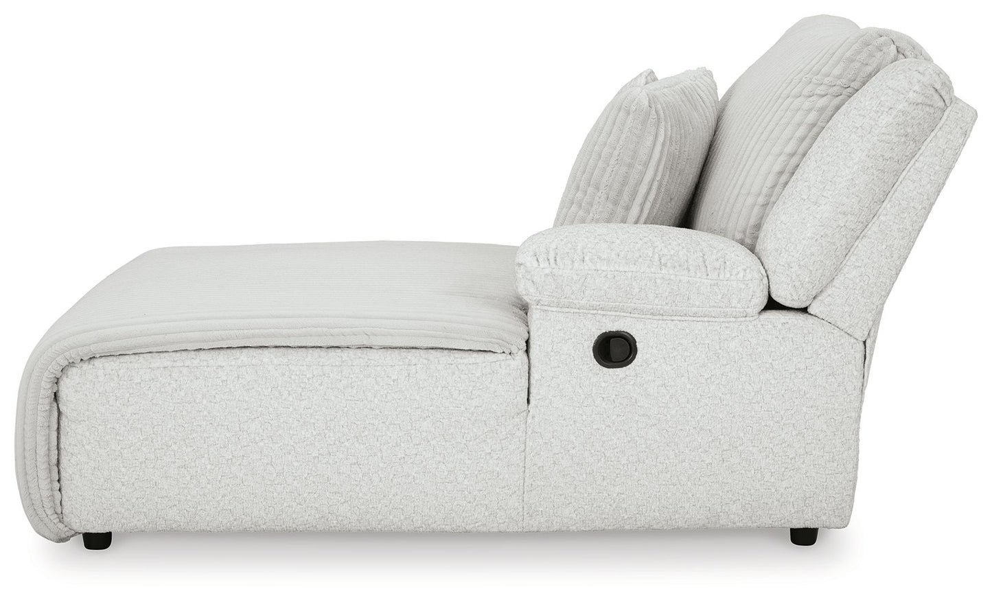 Top Tier - Raf Press Back Chaise - Fabric - Alloy