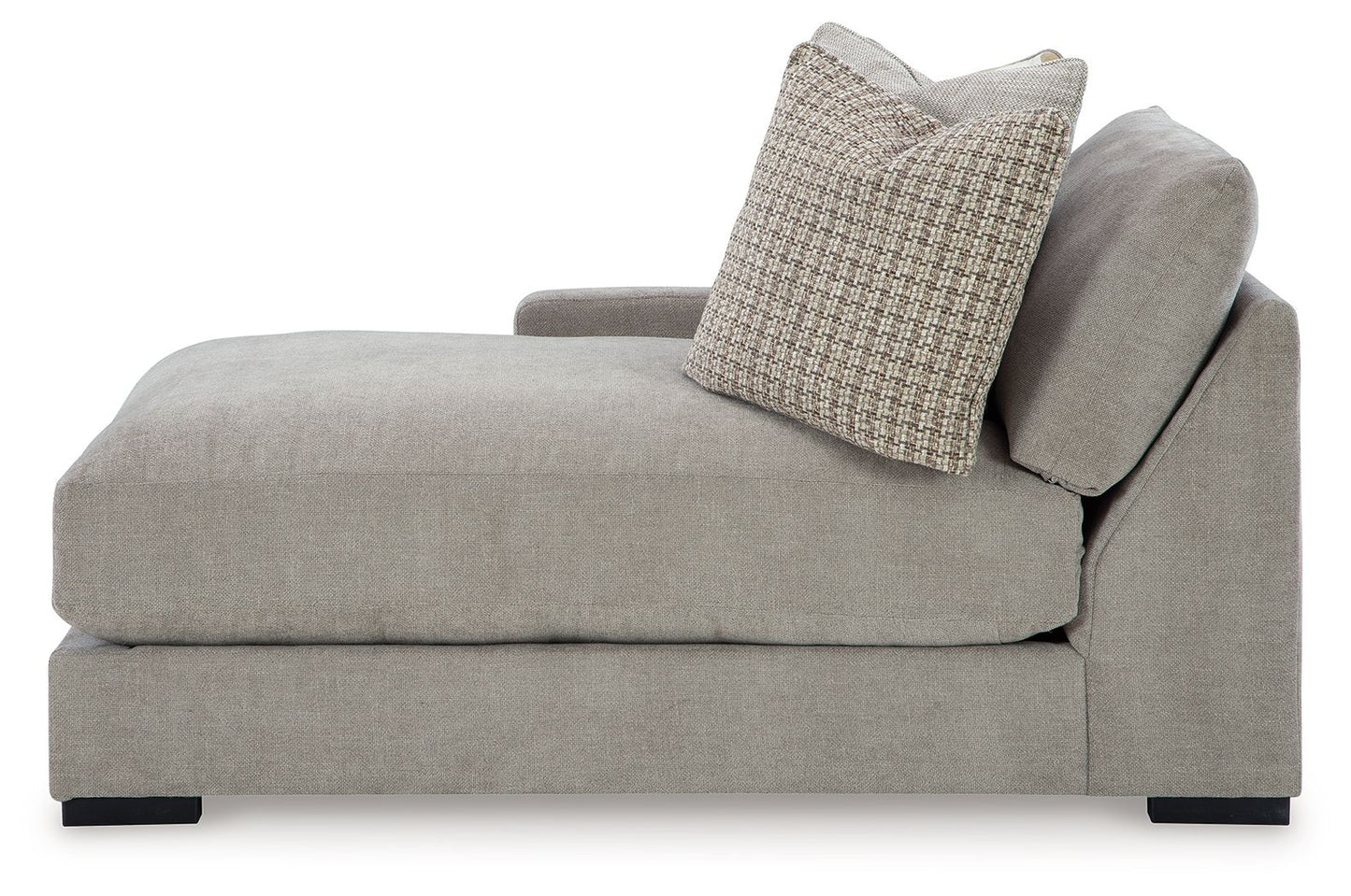 Aslan Court - Laf Corner Chaise - Pebble