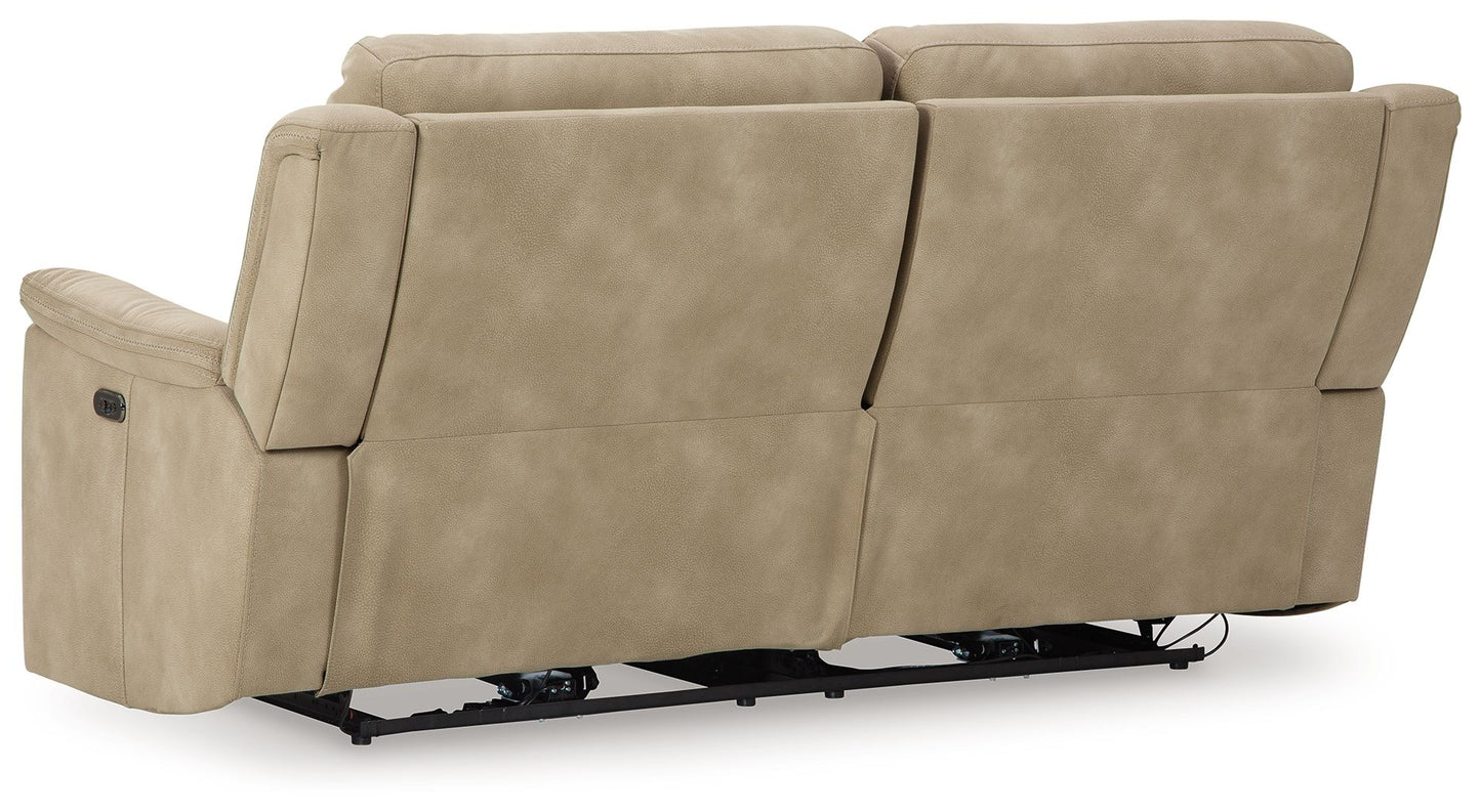 Next-Gen Durapella - 2 Seat PWR REC Sofa ADJ HDREST - Sand