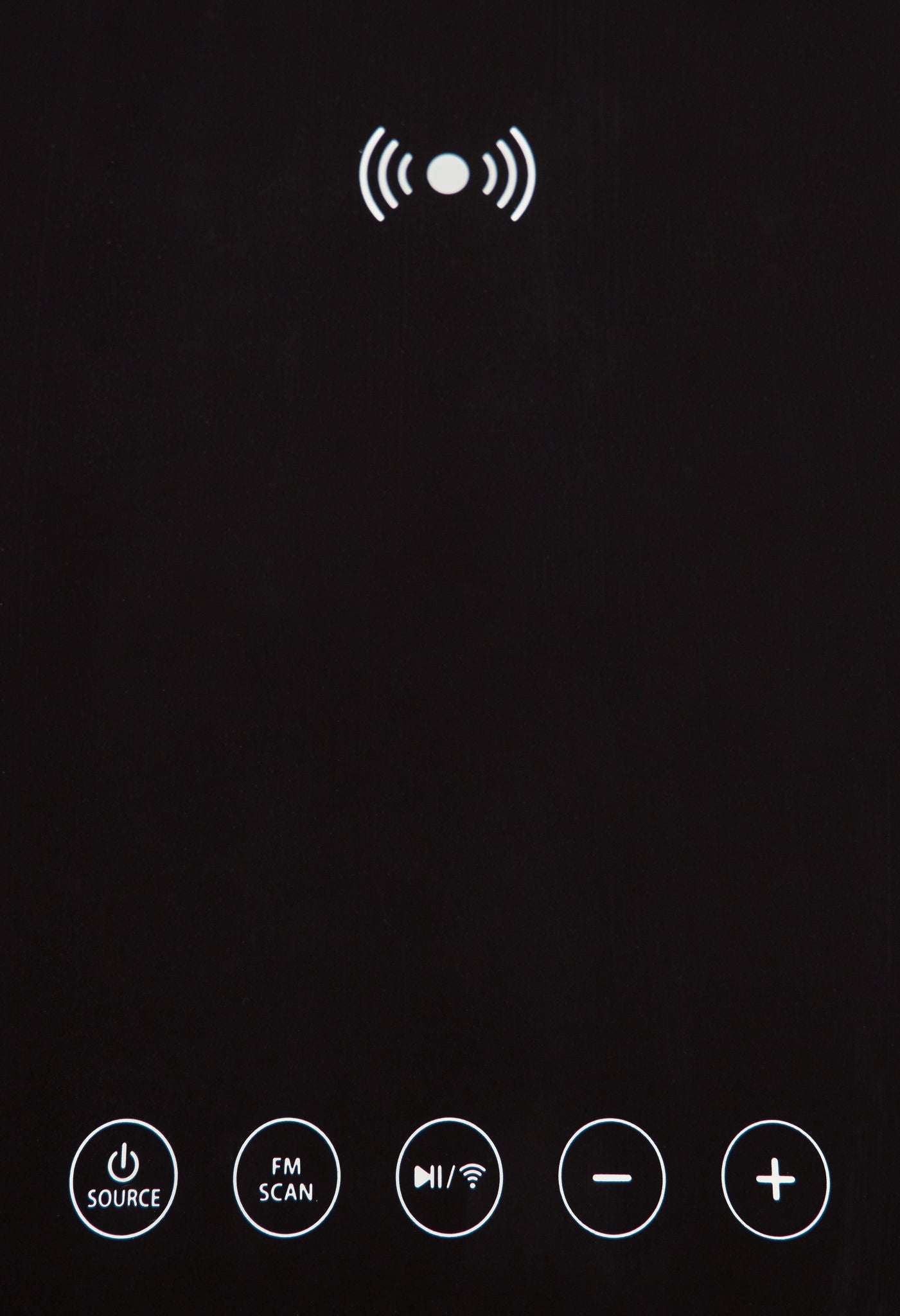 Jorvalee - Accent Table with Speaker - Gray / Black