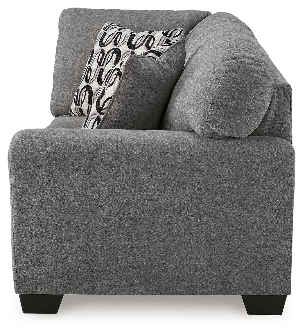 Birkdale Court - Raf Sofa With Corner Wedge - Gray