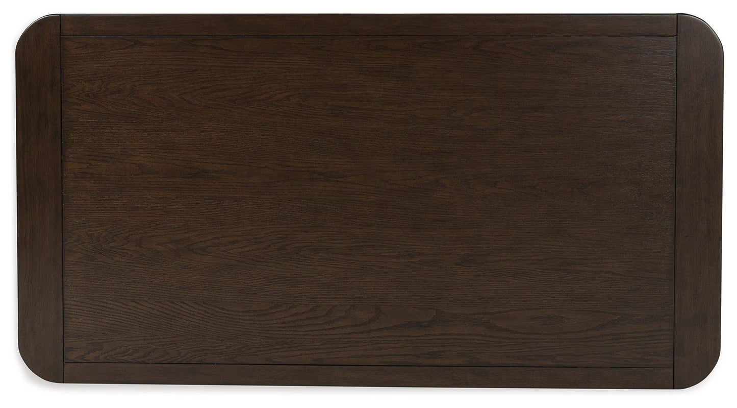Breckington - Rectangular Cocktail Table - Dark Brown