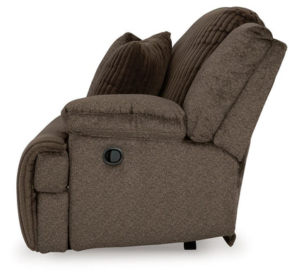 Top Tier - Raf Zero Wall Recliner - Fabric - Chocolate