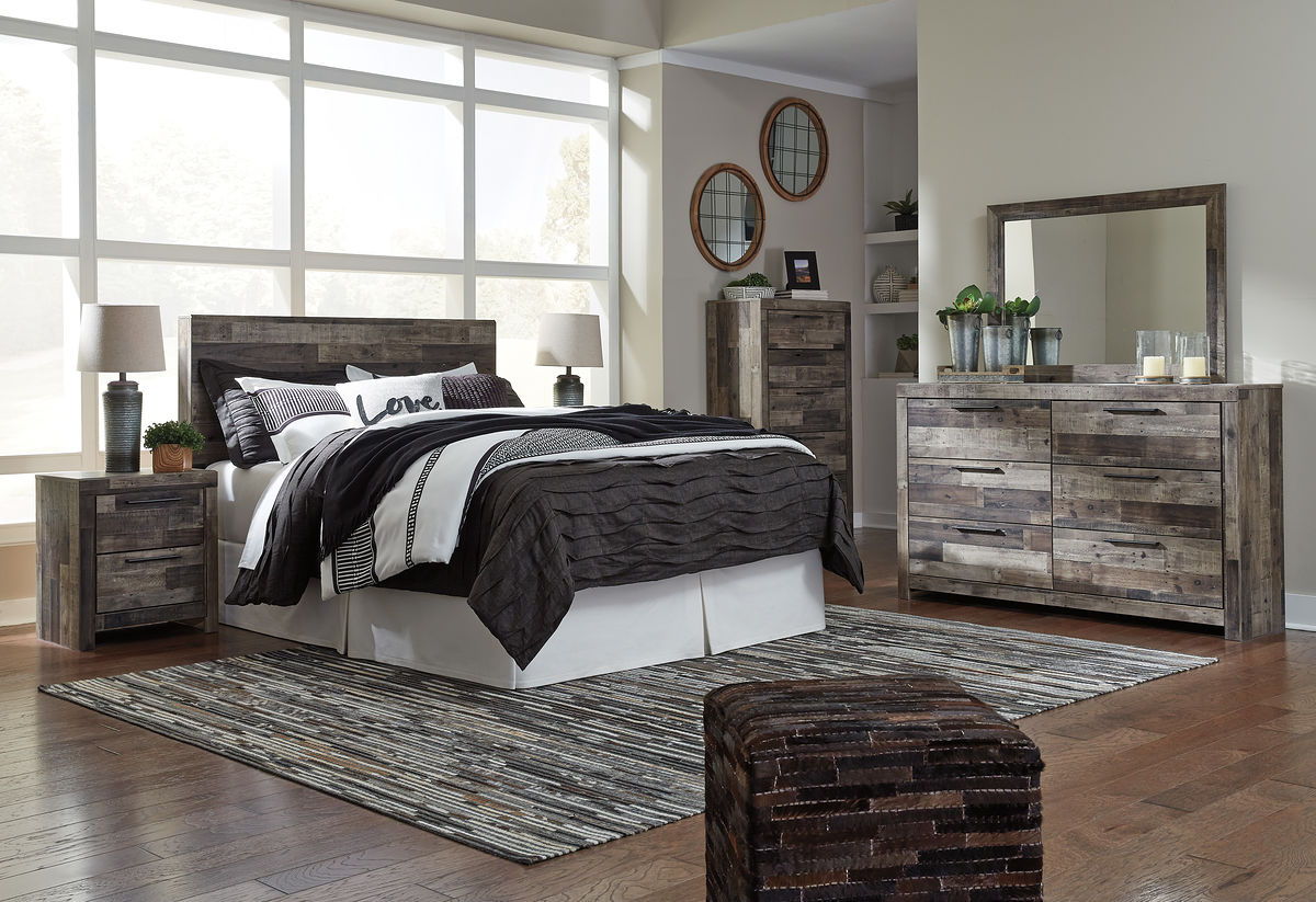 Derekson - Headboard With Bed Frame