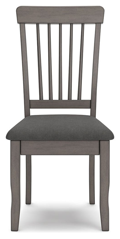 Shullden - Dining Room Side Chair (Set of 2) - Gray