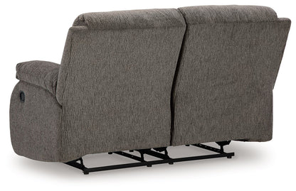 Scranto - Reclining Loveseat - Fabric - Brindle