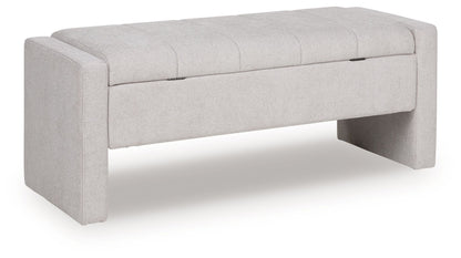 Akselman - Storage Bench - Gray