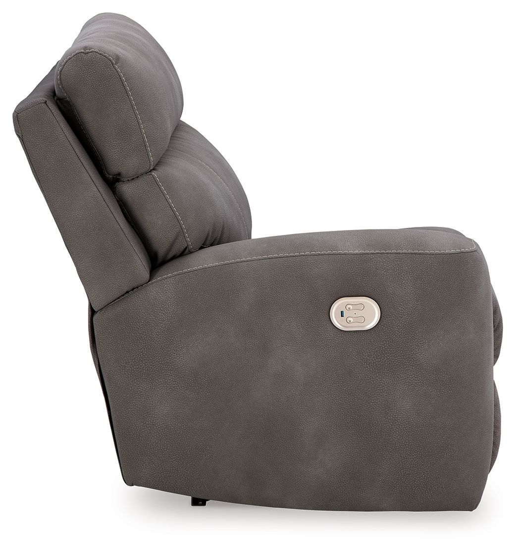 Next-Gen Durapella - Laf Zero Wall Power Recliner - Slate