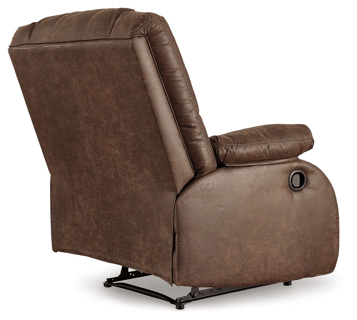 Bladewood - Zero Wall Recliner - Faux Leather - Coffee