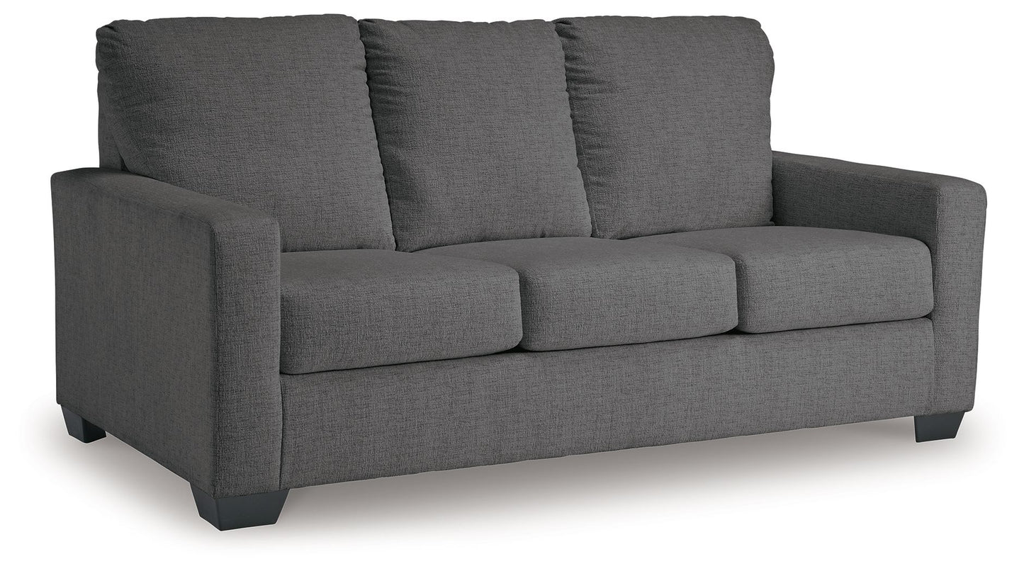 Rannis - Full Sofa Sleeper - Fabric - Pewter
