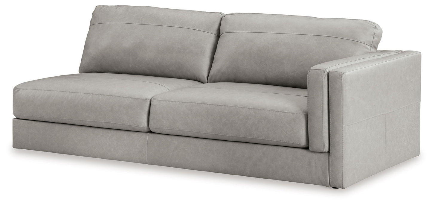 Amiata - Raf Sofa - Leather Match - Glacier