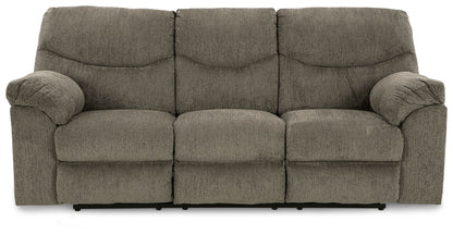 Alphons - Reclining Sofa - Fabric - Putty