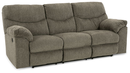 Alphons - Reclining Sofa - Fabric - Putty