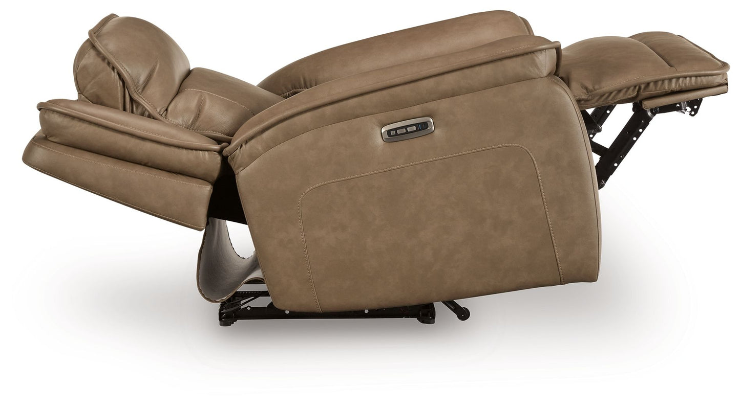 Glencroft - Power Recliner / Adjustable Headrest - Sahara