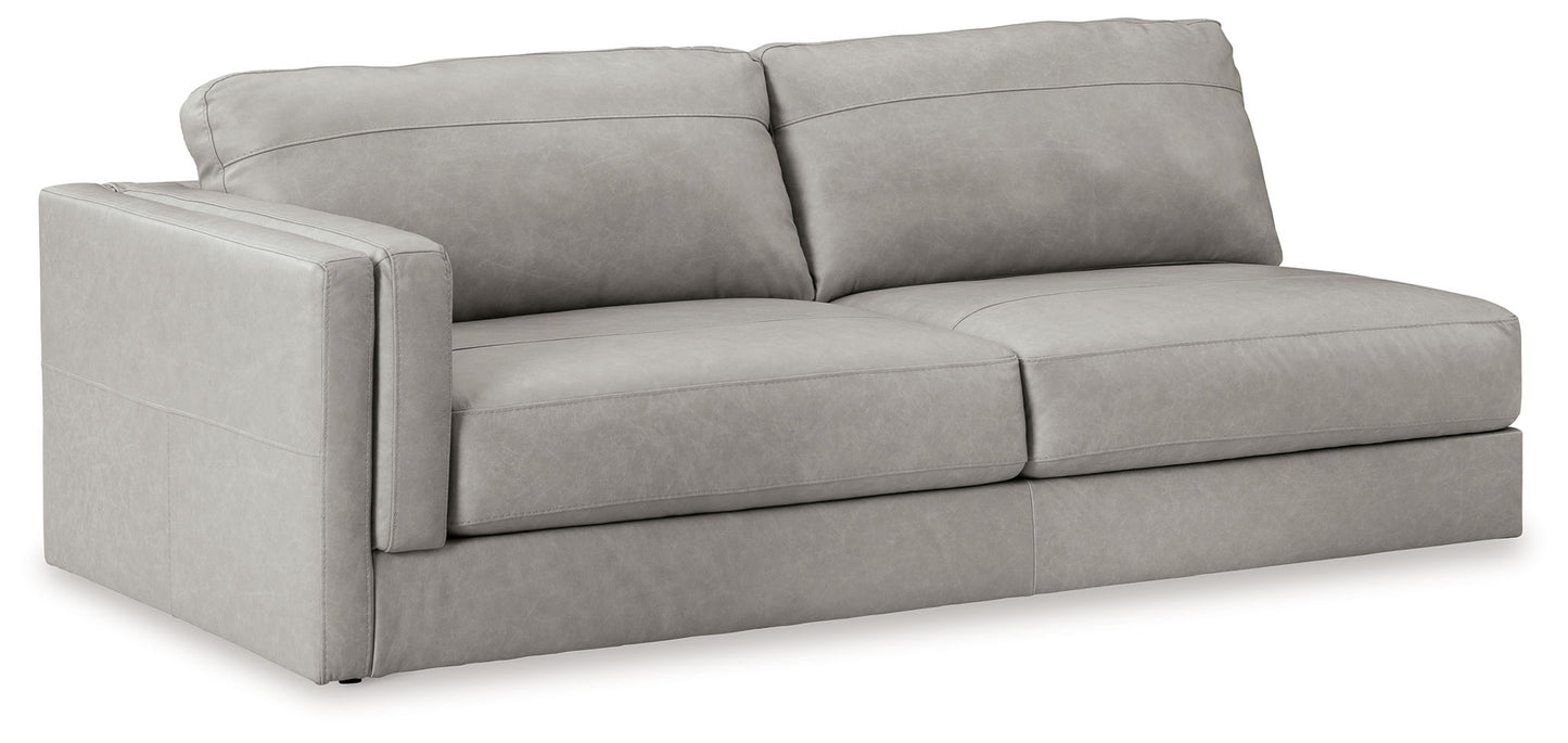Amiata - Laf Sofa - Leather Match - Glacier