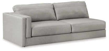 Amiata - Laf Sofa - Leather Match - Glacier