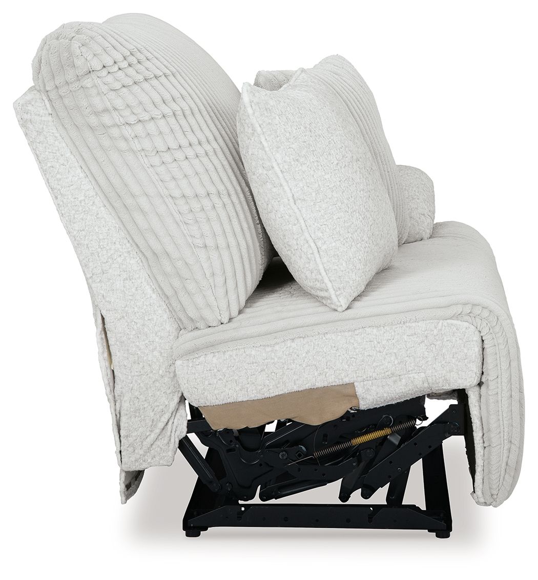 Top Tier - Raf Zero Wall Recliner - Fabric - Alloy