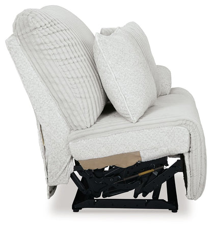 Top Tier - Raf Zero Wall Recliner - Fabric - Alloy
