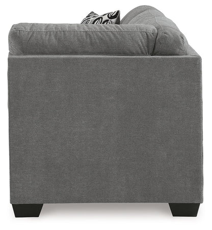 Birkdale Court - Laf Sofa With Corner Wedge - Gray