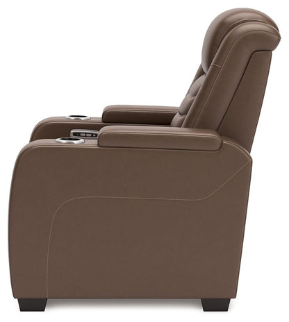 High Impact - Power Recliner / Adj Headrest - Tobacco