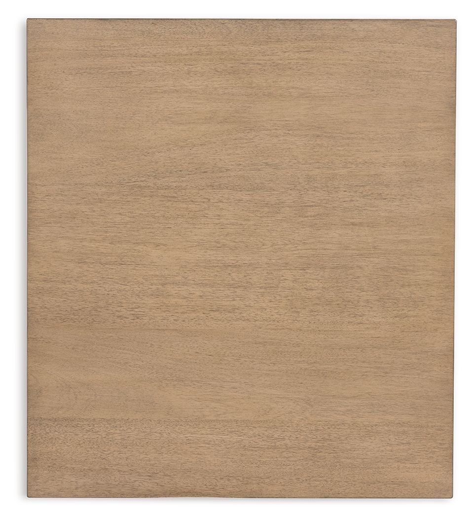 Drazmine - Rectangular End Table - Brown