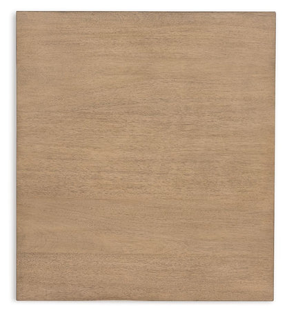 Drazmine - Rectangular End Table - Brown