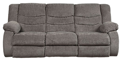 Tulen - Reclining Sofa - Dark Gray