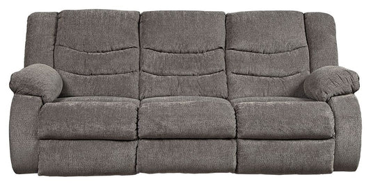 Tulen - Reclining Sofa - Dark Gray