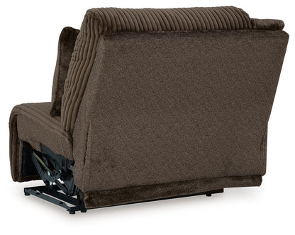 Top Tier - Laf Zero Wall Recliner - Fabric - Chocolate