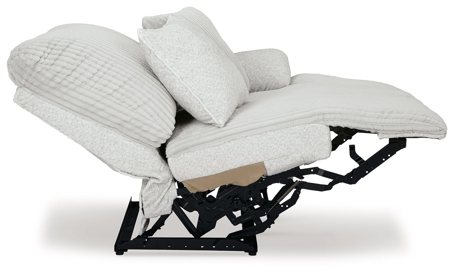 Top Tier - Raf Zero Wall Recliner - Fabric - Alloy