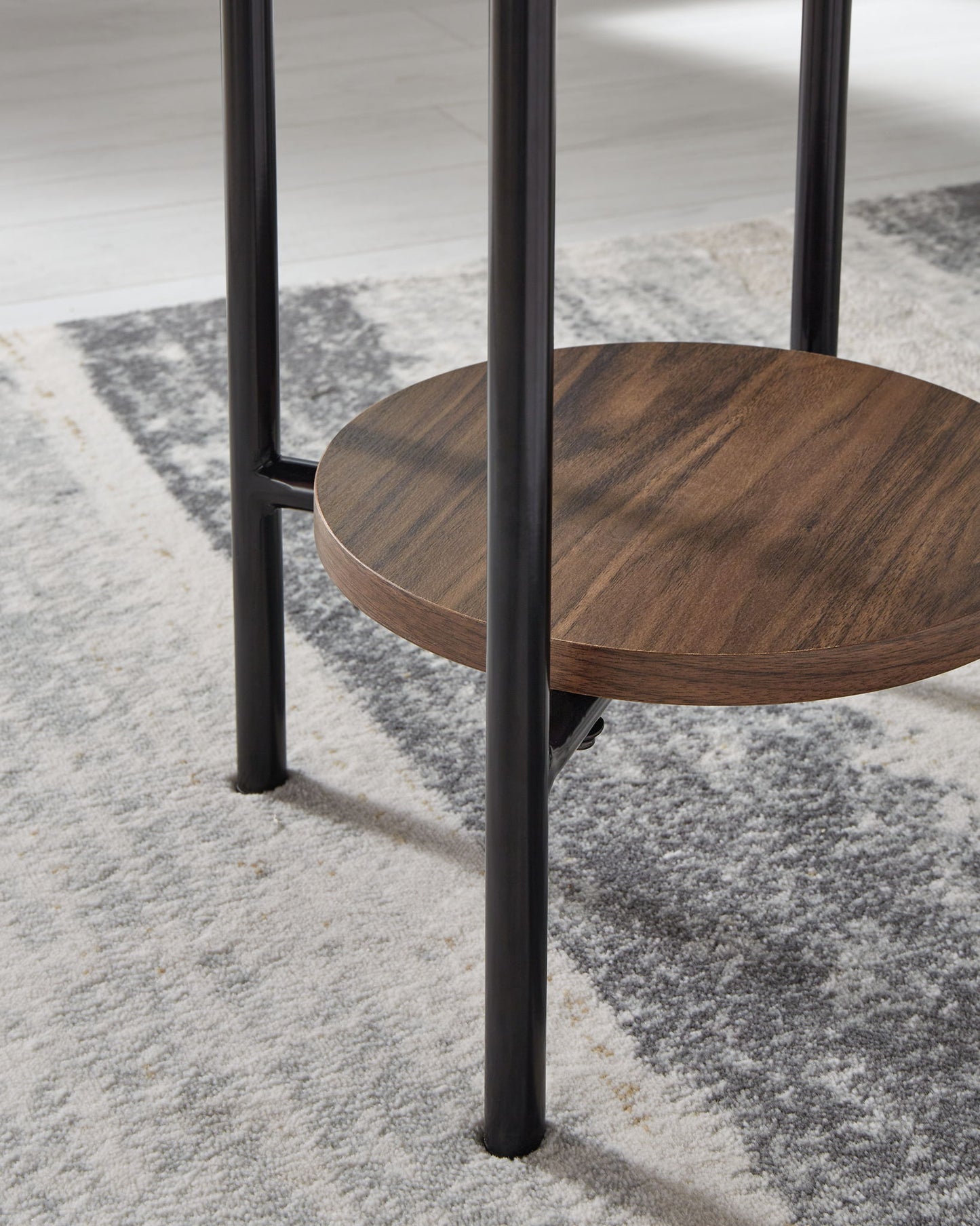 Wrenwich - Occasional Table Set (Set of 3) - Brown / Black / White