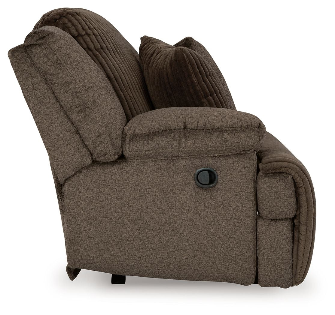 Top Tier - Laf Zero Wall Recliner - Fabric - Chocolate