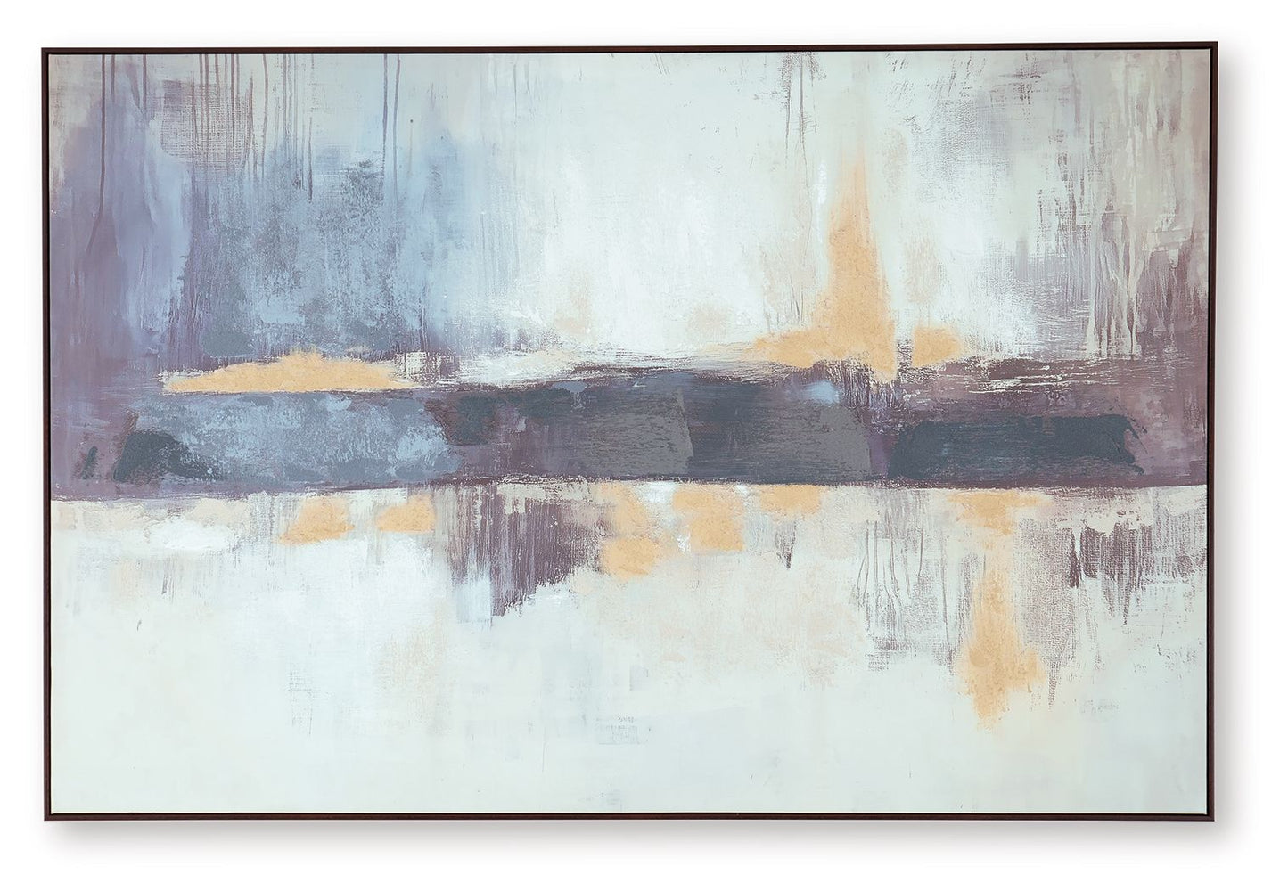 Gatesford - Wall Art - Blue / White / Tan