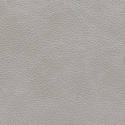 Amiata - Oversized Accent Ottoman - Leather Match - Glacier