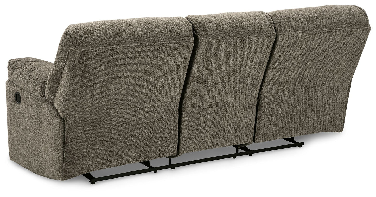 Alphons - Reclining Sofa - Fabric - Putty