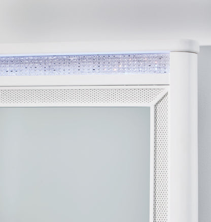 Chalanna - Dresser And Mirror - White