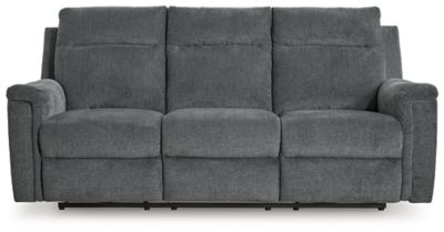 Barnsana - Power Reclining Sofa - Fabric - Gravel