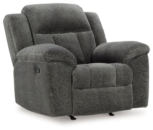 Frohn - Rocker Recliner - Fabric - Graphite