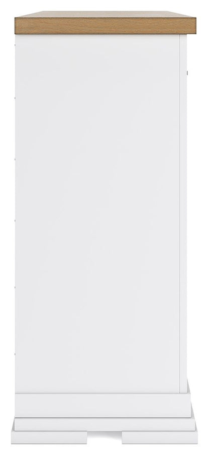 Ashbryn - Dresser - White / Natural
