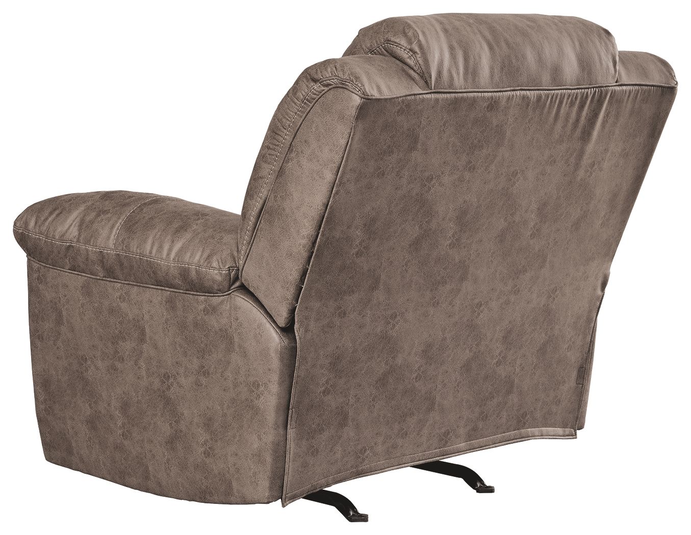 Stoneland - Power Rocker Recliner - Faux Leather - Fossil