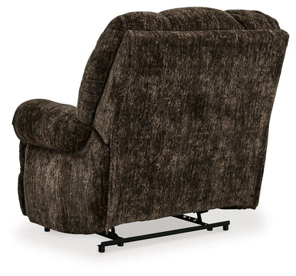 Movie Man - Zero Wall Recliner - Fabric - Chocolate