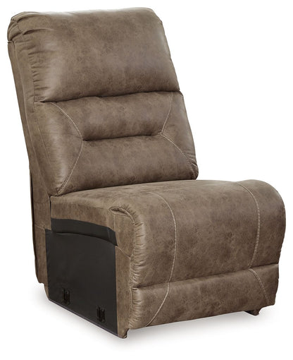 Ravenel - Armless Chair - Faux Leather - Fossil