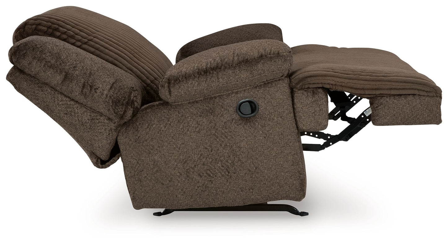 Top Tier - Rocker Recliner - Fabric - Chocolate