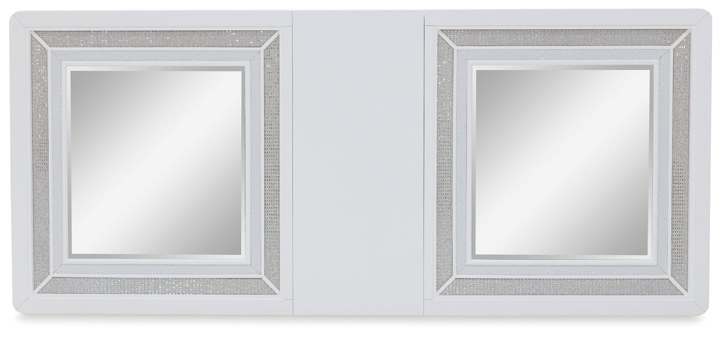 Chalanna - Rectangular Dining Room Extension Table - White